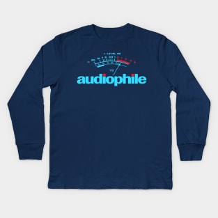 audiophile shirt Kids Long Sleeve T-Shirt